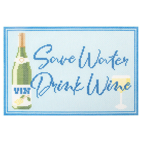 Save Water Drink Wine