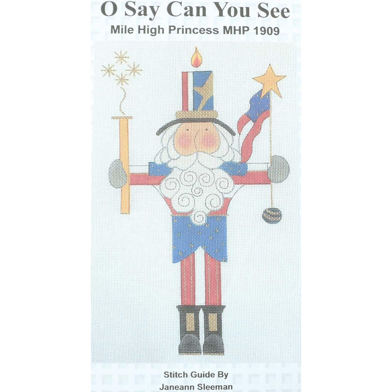 O Say Can You See Stitch Guide