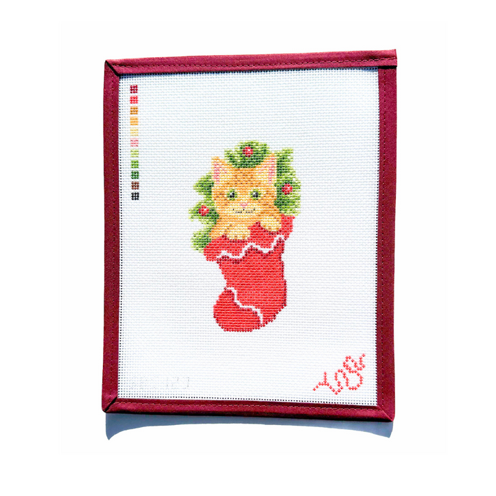 Tabby Kitten Stocking