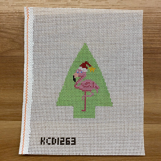 Flamingo Tree Ornament