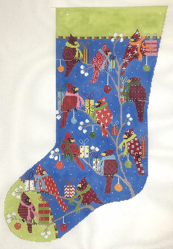 Cardinal Stocking