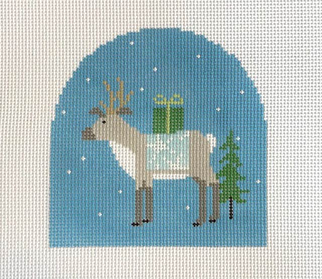 Reindeer w/Star Blanket