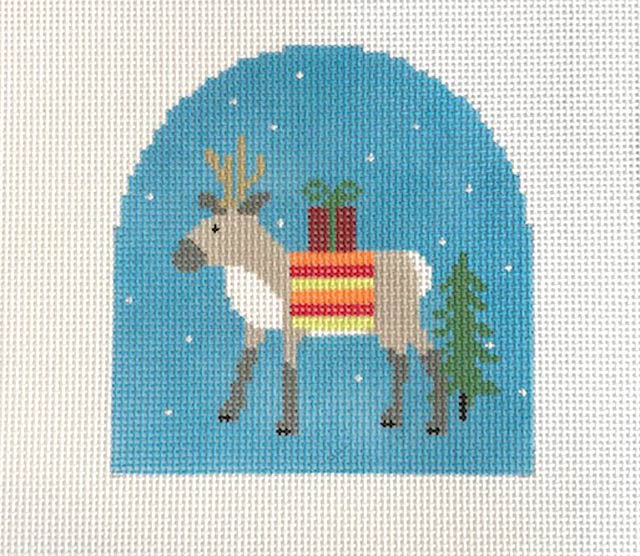 Reindeer w/Red Package