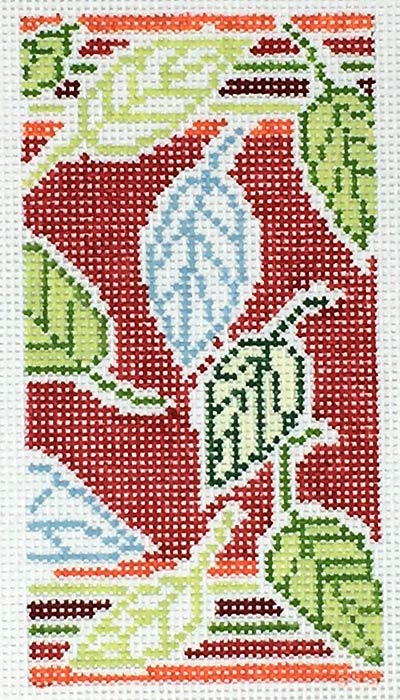 Veined Leaves Eyeglass Case