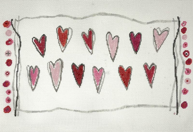 Wobbly Heart Bolster