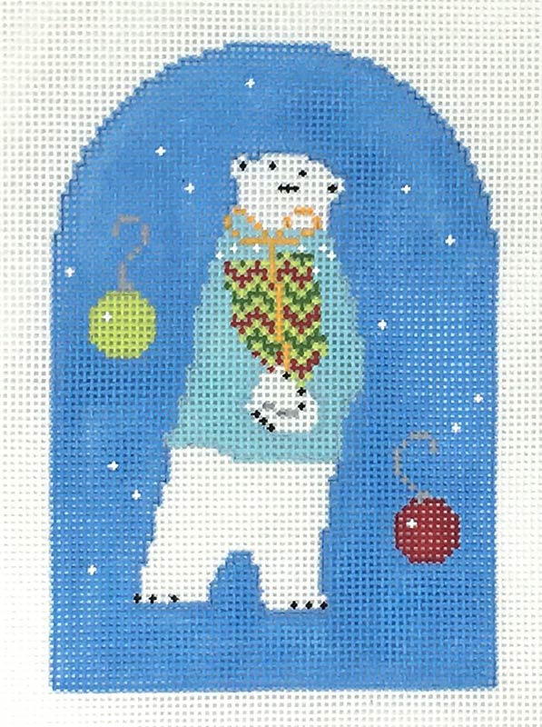 Polar Bear Blue Sweater