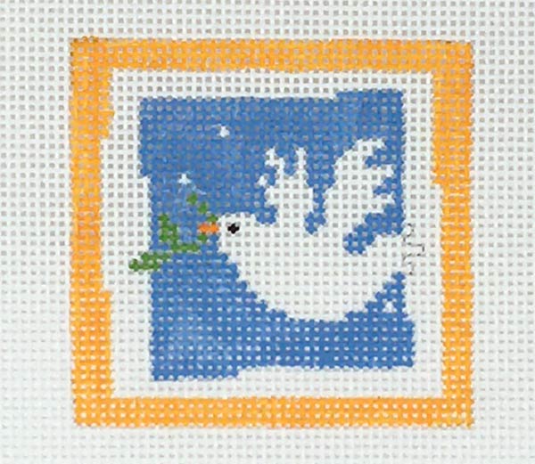 Dove Darker Blue Facing Left