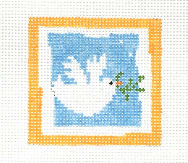 Dove Light Blue Facing Right