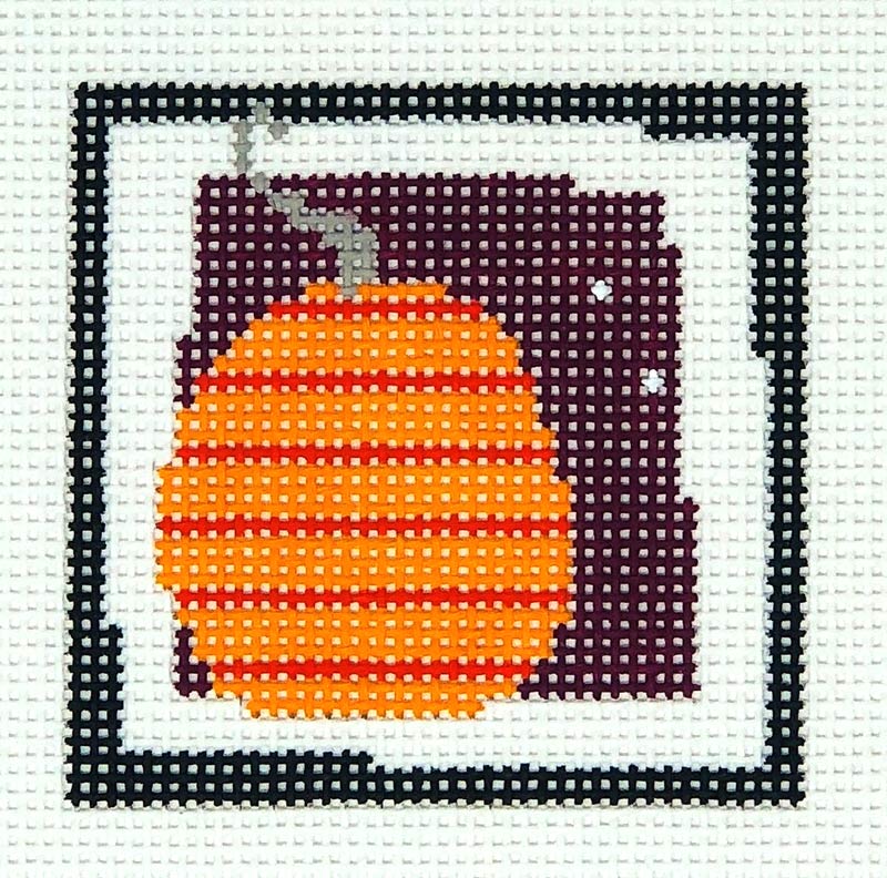 Pumpkin Orange Stripes