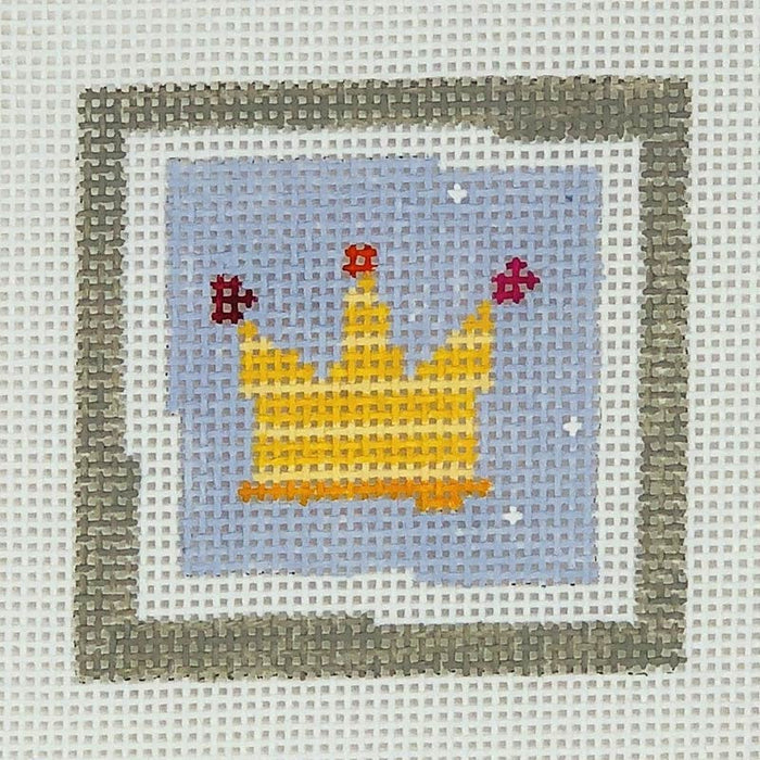 Crown with Stripes