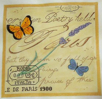 Paris-Roma-Poetry Collage