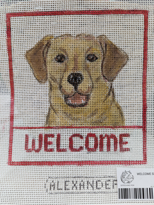 Welcome Sign - Jack Russell