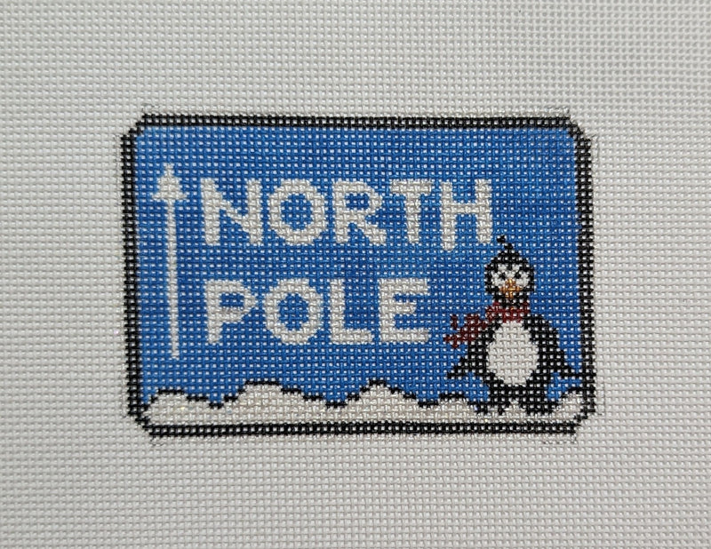 North Pole Sign