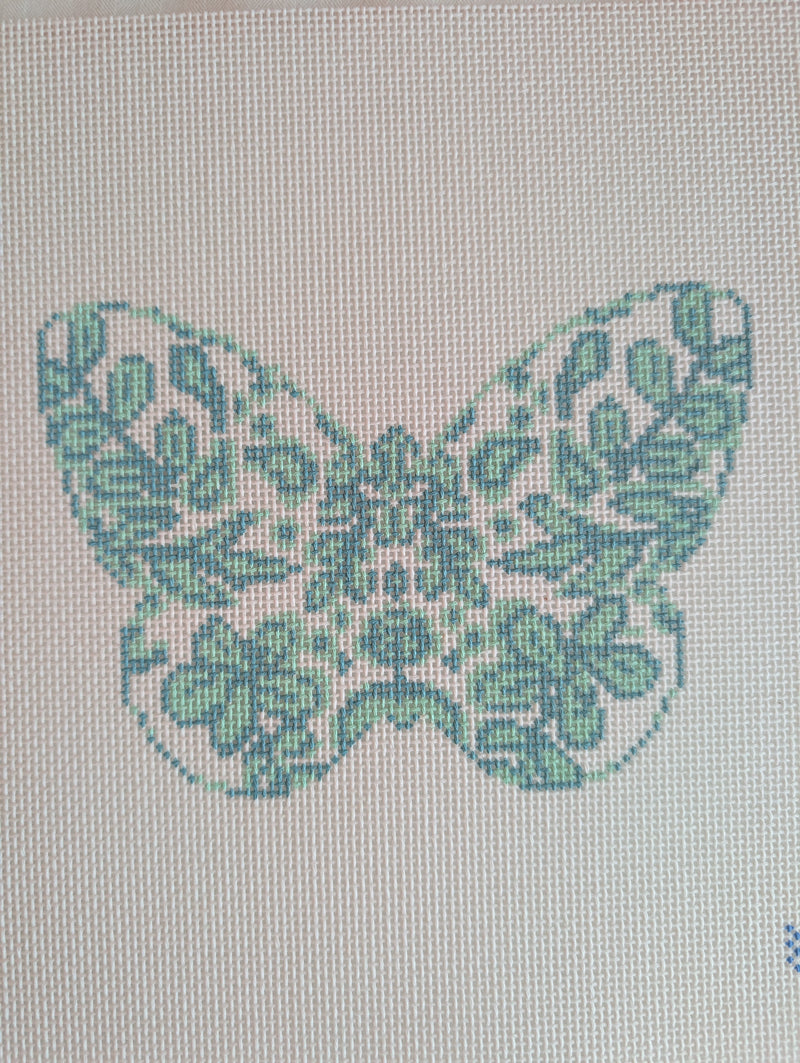 Chinoiserie Butterfly - Teal