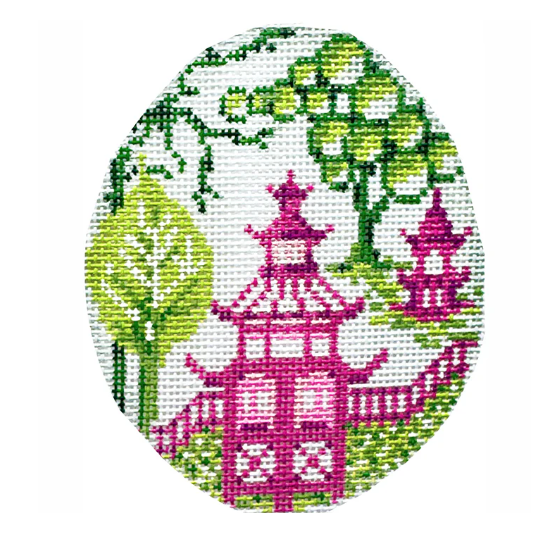 Pink Pagoda #2 Egg
