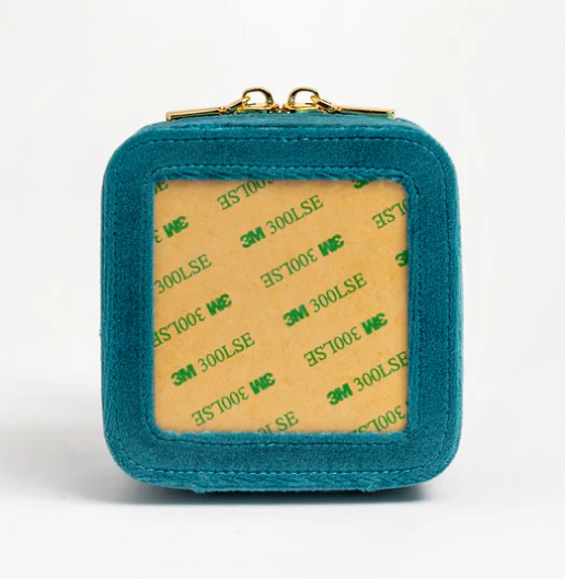 4" Square Velvet Jewelry Box