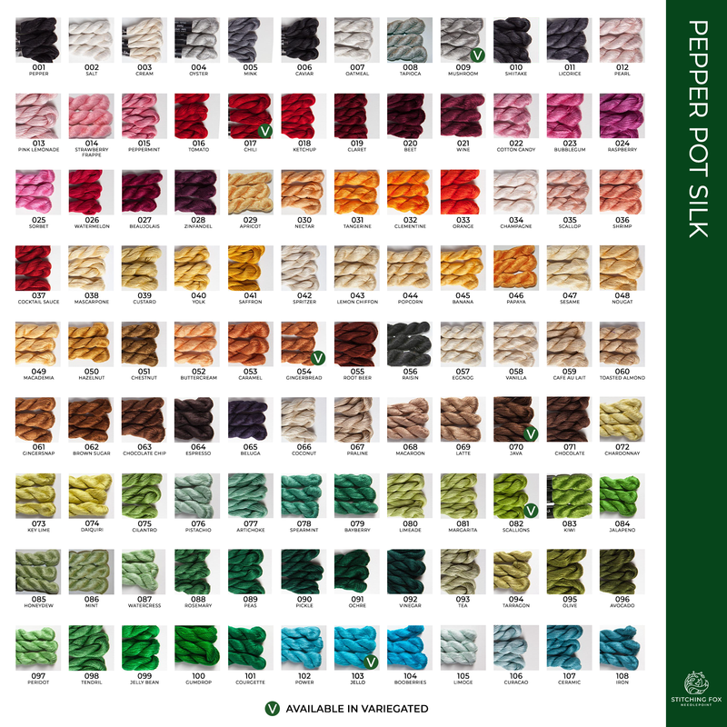 Pepper Pot Silk (001-150)