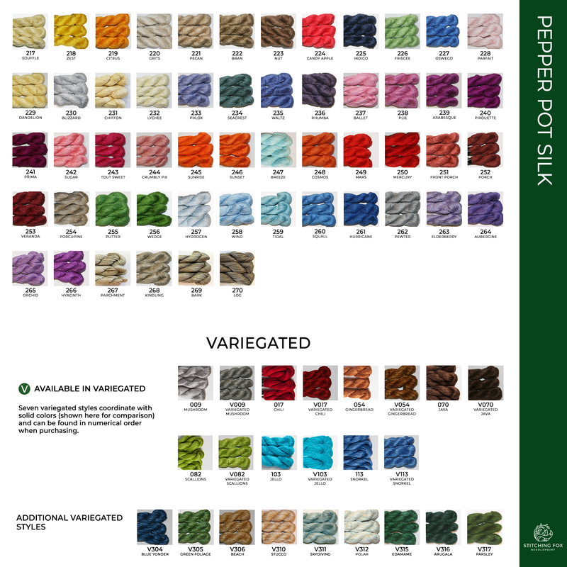 Pepper Pot Silk (001-150)