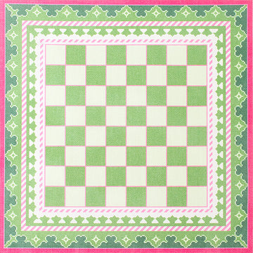The Gambit Chessboard - Green & Pink