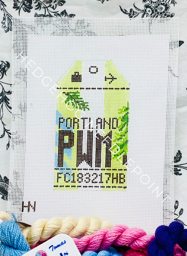 Retro Travel Tag · Portland PWM