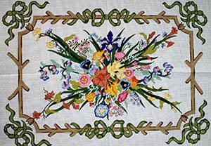 Tassel Flower with Swag