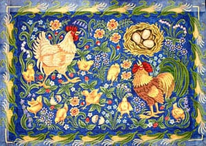 Roosters and Chickens