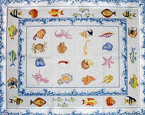 Tropical Fish with Double Sea Spray and Seas