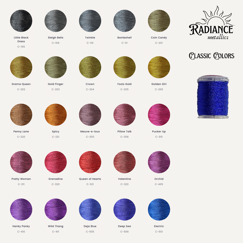 Radiance Metallics · Classic Colors