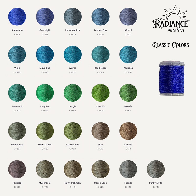 Radiance Metallics · Classic Colors