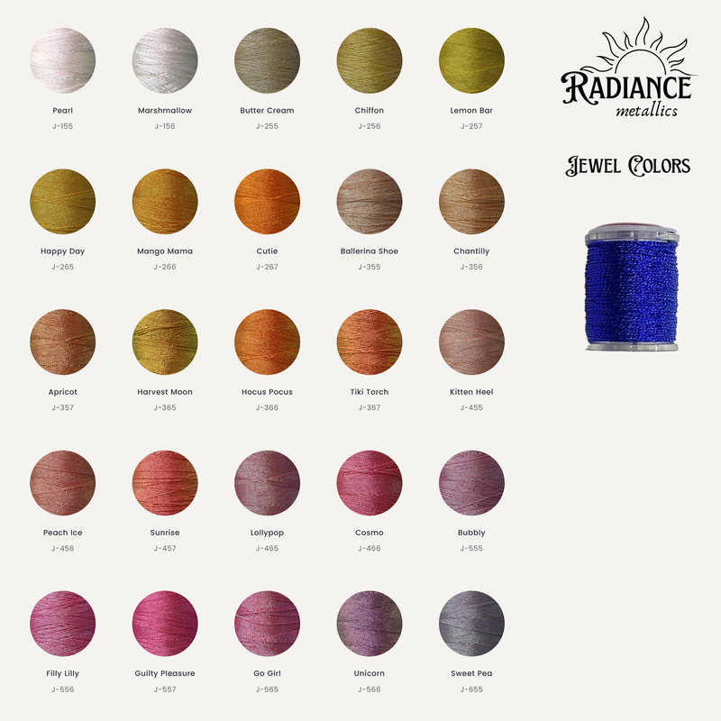 Radiance Metallics · Jewel Colors