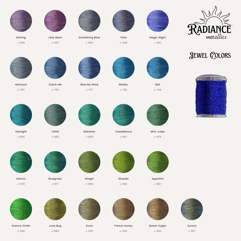 Radiance Metallics · Jewel Colors