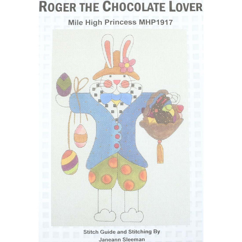 Roger the Chocolate Lover Stitch Guide