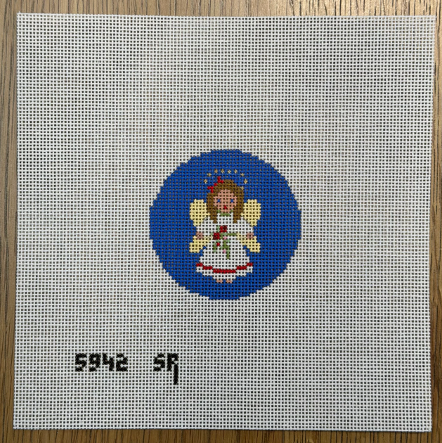 Rose Angel, 2.5" Round