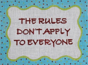 The Rules…..