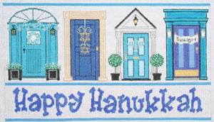 Hanukkah Doors