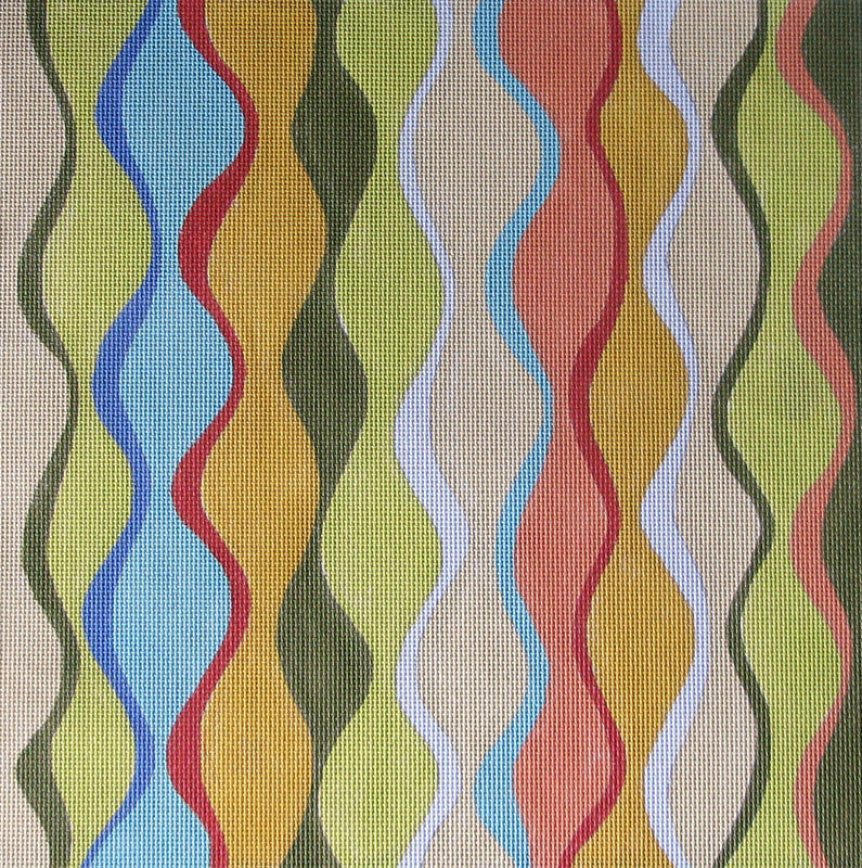 Sally Corey · Wavy Harlequin - Oranges