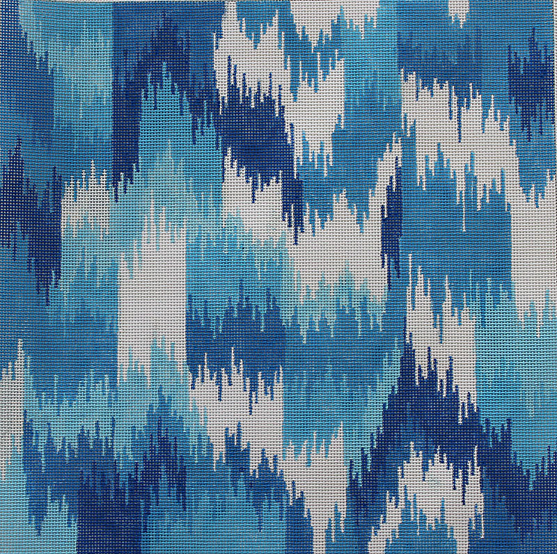 Sally Corey · Ikat VII: Flame In Blues