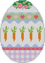 Carrot Band, 4" Egg - 18 mesh