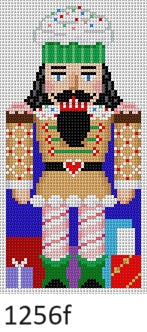Gingerbread Nutcracker, Front - 18 mesh