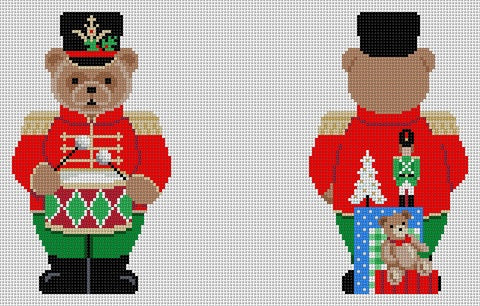 Teddy Drummer, 2 Sided - 18 mesh