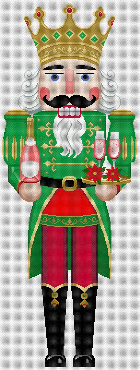 Nutcracker 30" Champagne King