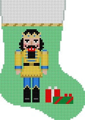 Nutcracker, Yellow King - Mini Stocking
