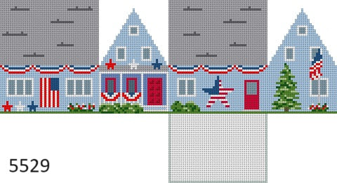 July 4th House, Mini House - 18 mesh