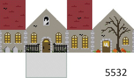 Halloween House, Mini House - 18 mesh