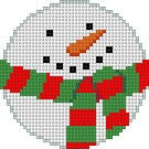 Snowball Face, 2.5" Round