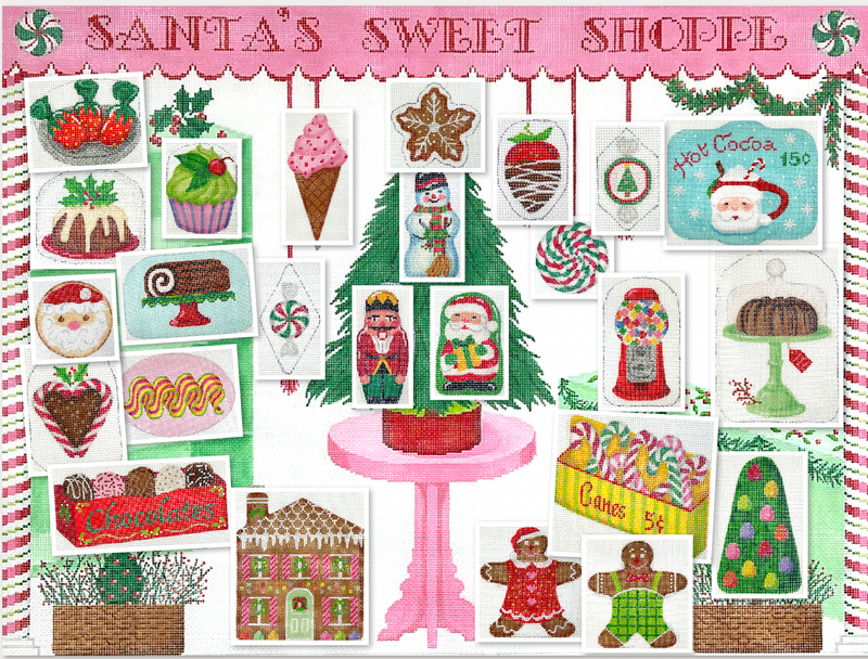 Santa's Sweet Shoppe Advent Calendar · Calendar + 25 Ornaments