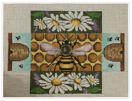 Bee & Daisies Brick Cover