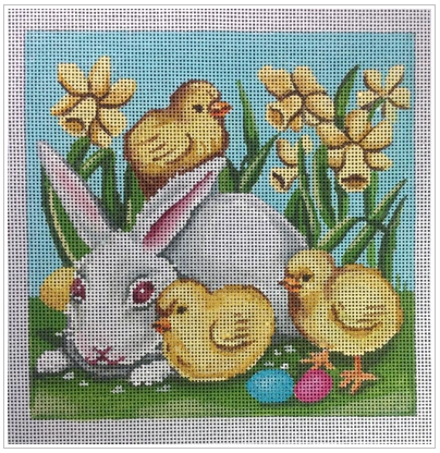 Spring Bunny & Chick