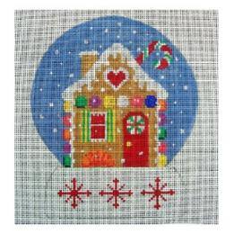 Gingerbread House Snow Globe