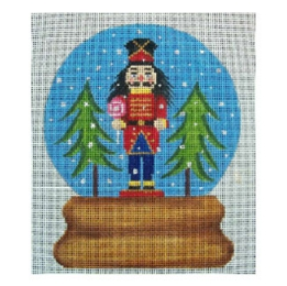 Nutcracker Snow Globe